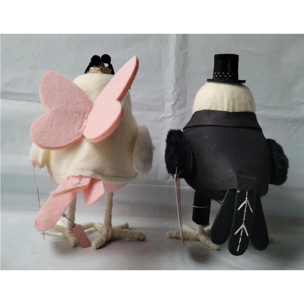 2023 Hyde & Eek Halloween Fabric Birds Set Radley Duchess Bootiful Pink Wedding